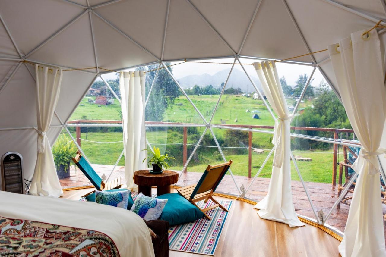 Glamping Claro De Luna Гуатавита Экстерьер фото