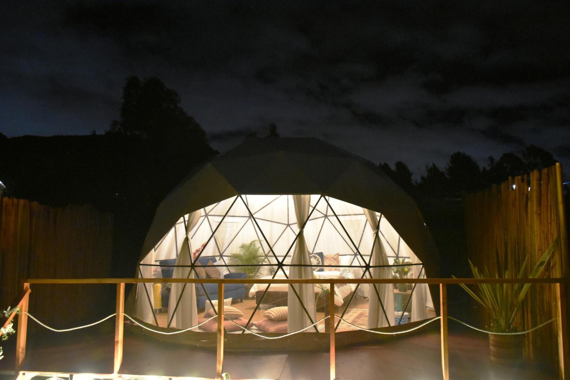 Glamping Claro De Luna Гуатавита Экстерьер фото