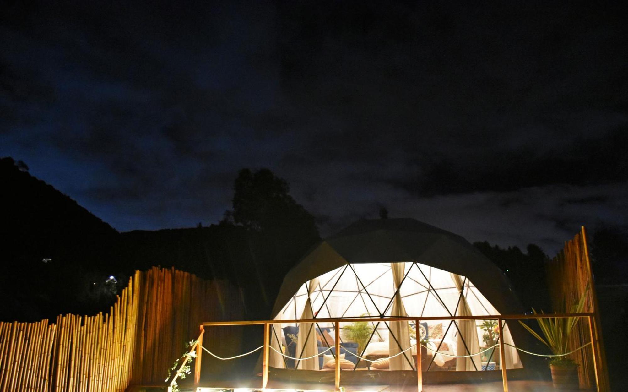 Glamping Claro De Luna Гуатавита Экстерьер фото