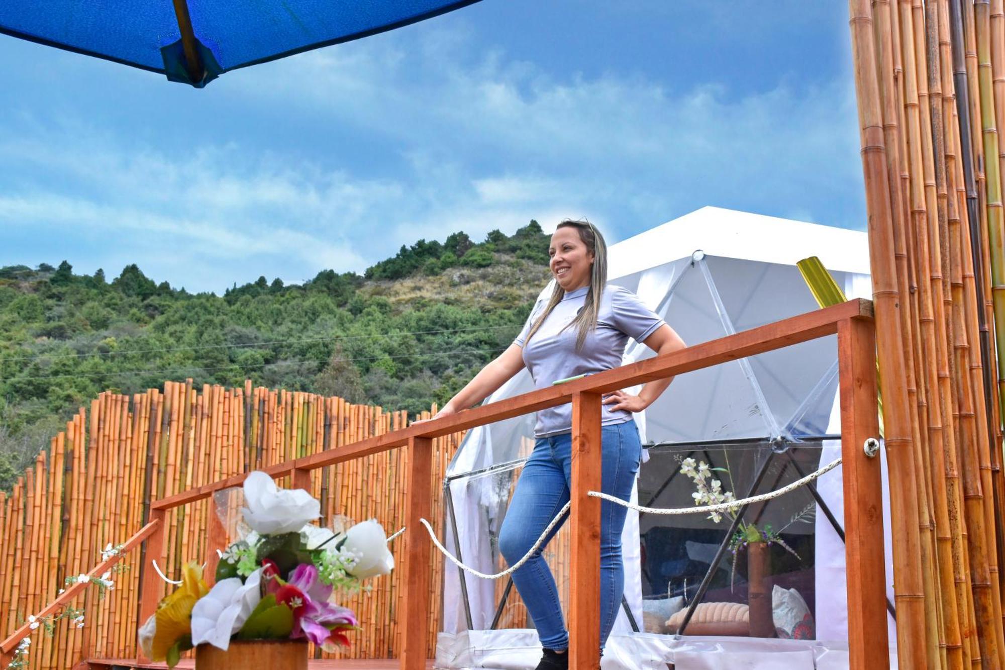Glamping Claro De Luna Гуатавита Экстерьер фото