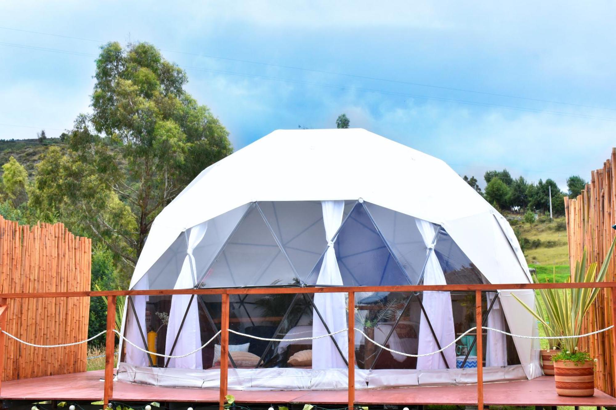 Glamping Claro De Luna Гуатавита Экстерьер фото